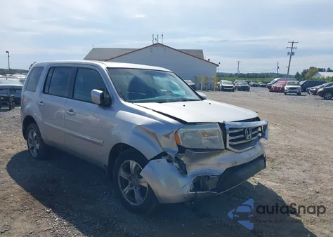 2012 Honda Pilot Ex-L from USA, damaged, VIN 5FNYF4H52CB041292